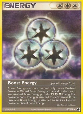 Boost Energy 087/101 - Dragon Frontiers Reverse Holofoil Main image