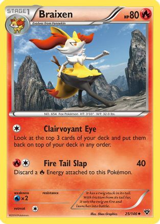 Braixen 025/146 - XY Base Set Main image
