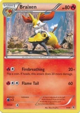 Braixen 009/39 - Kalos Starter Set Holofoil Main image