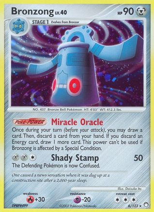 Bronzong 006/123 - Mysterious Treasures Holofoil Main image