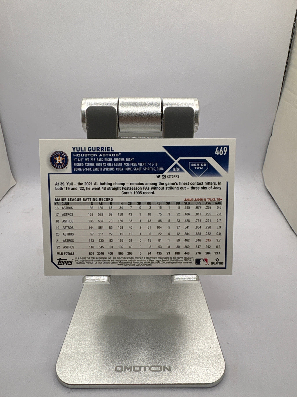 Topps Yuli Gurriel