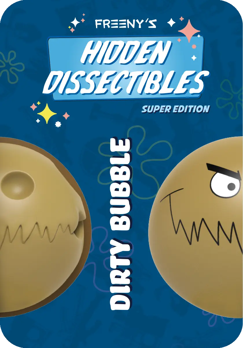 Freeny’s Hidden Dissectibles : SpongeBob SquarePants Series 04 (Super Edition) Blind Box (1 Blind Box)