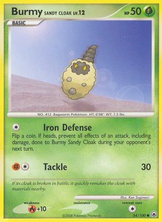 Burmy Sandy Cloak 054/100 - Majestic Dawn