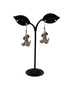 Dog earrings