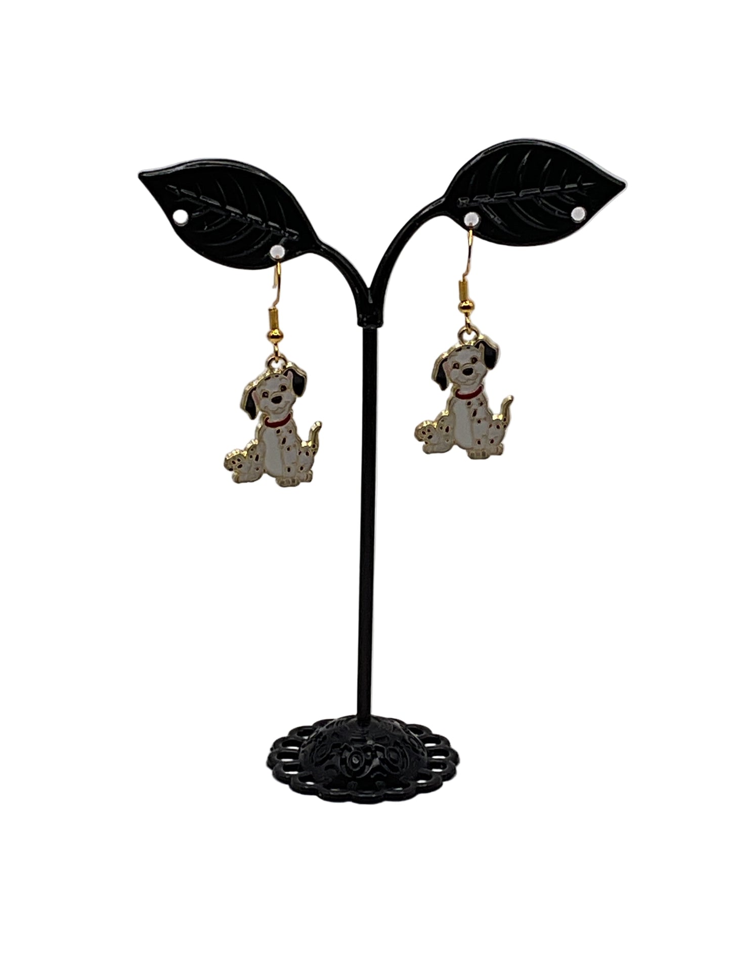 Dog earrings