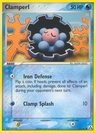 Clamperl 051/92 - Legend Maker Reverse Holofoil
