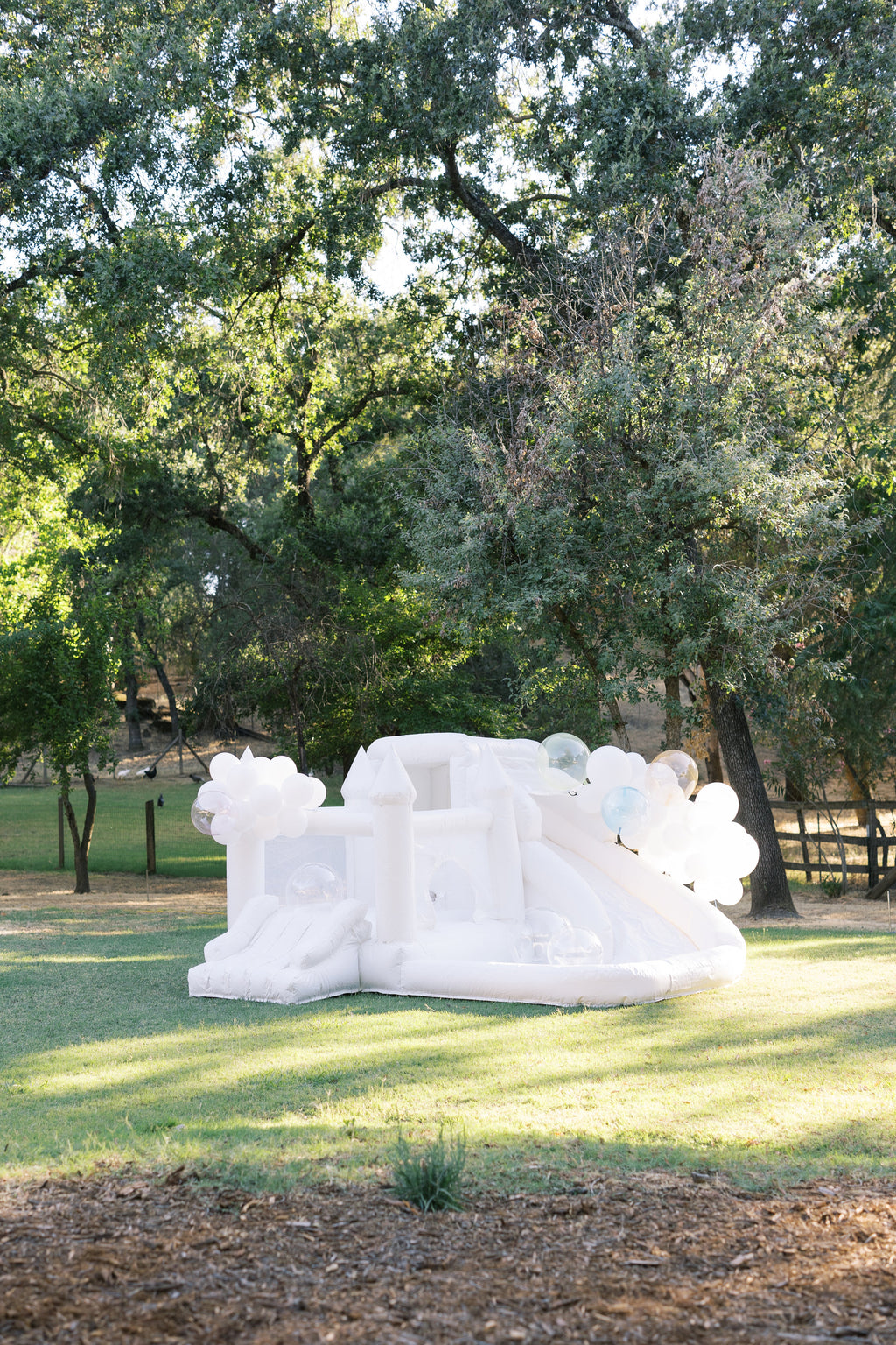 Mini Ella - White COMBO Bounce and Splash Water Slide - Collectors World Toys