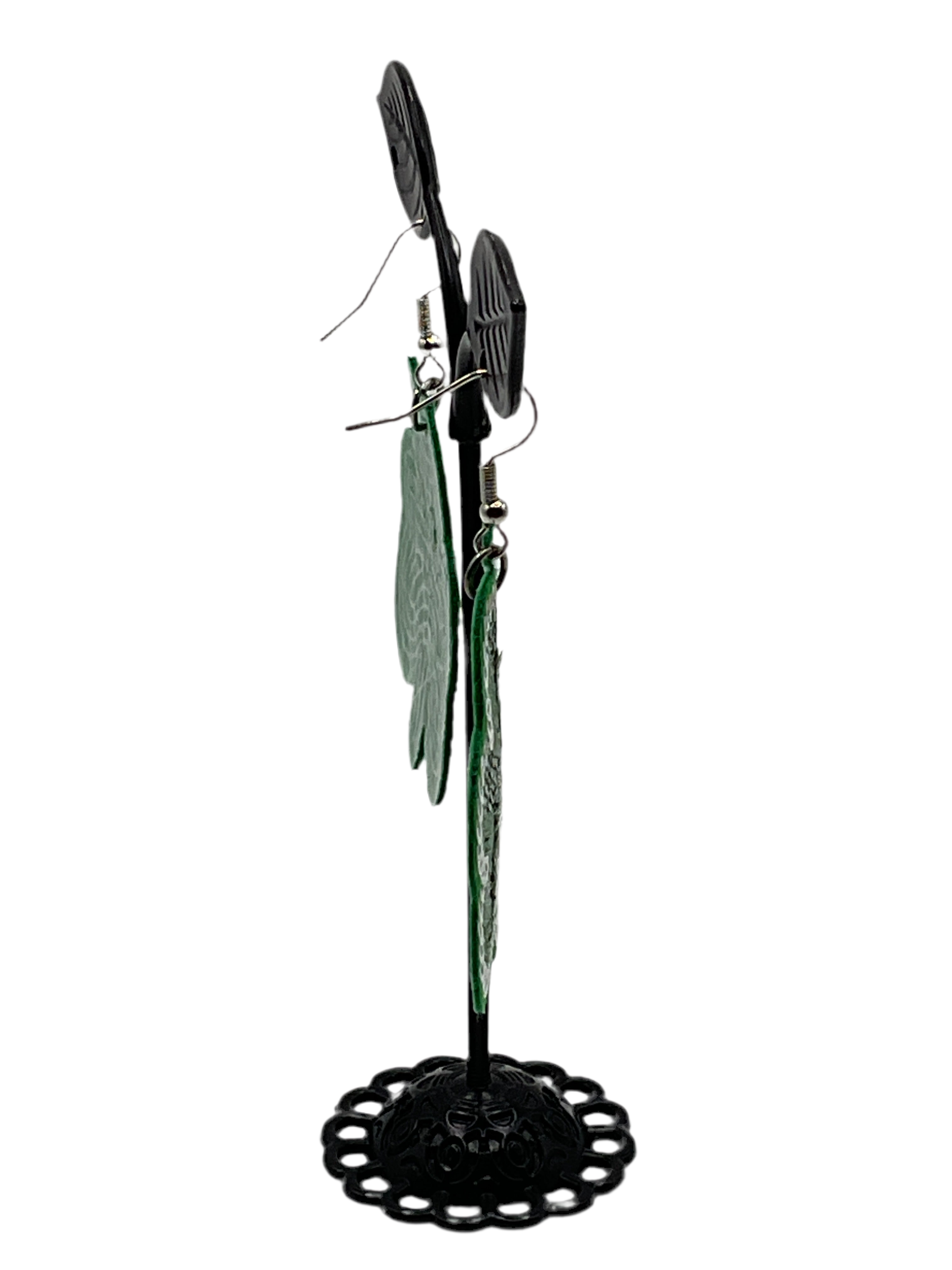 Sequin Shamrock Earrings