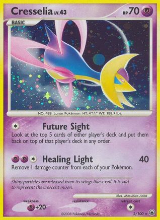 Cresselia 002/100 - Majestic Dawn Holofoil