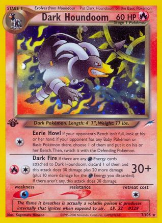 Dark Houndoom 007/105 - Neo Destiny