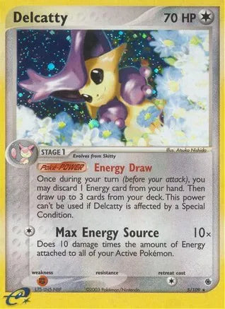 Pokemon: Delcatty Ruby & Sapphire 5/109 - Near Mint Main image
