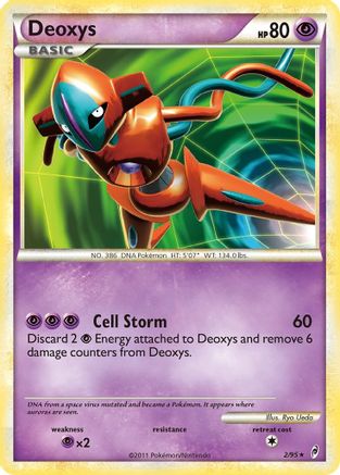 Deoxys 002/95 - Call of Legends Holofoil