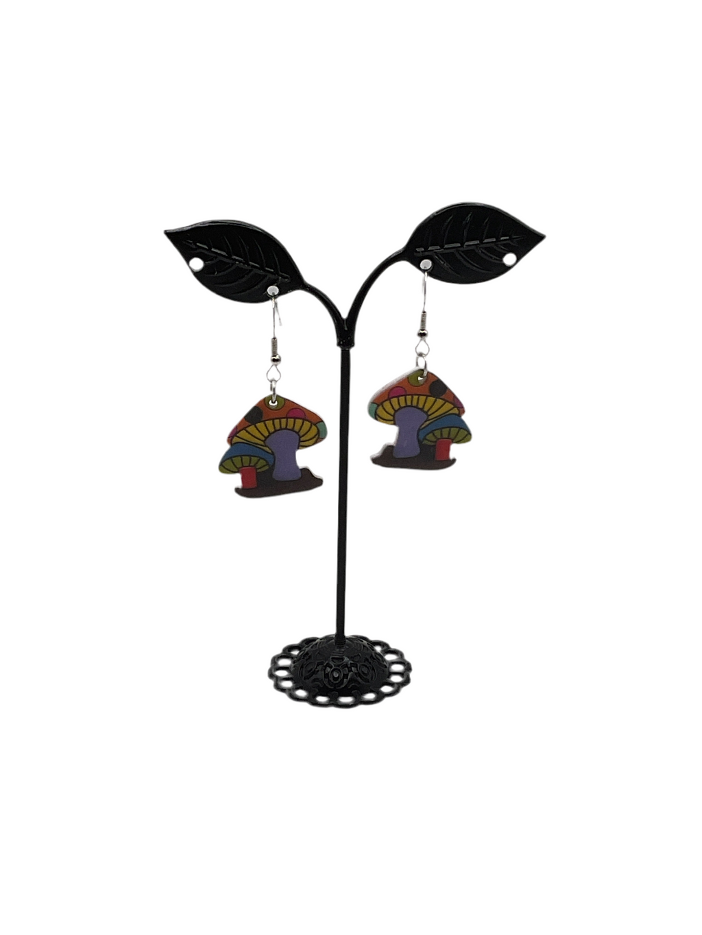 Mushroom earrings
