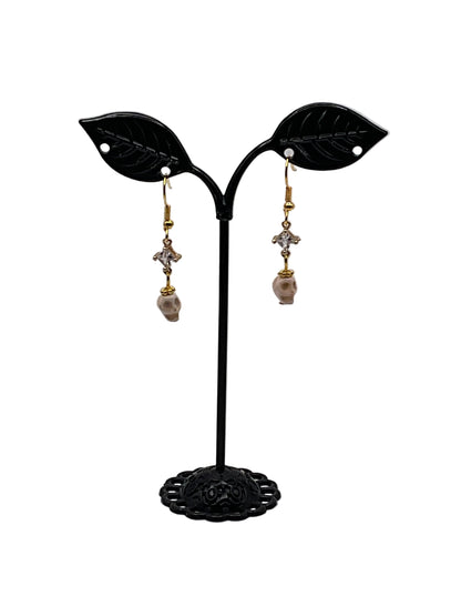 Colorful Tiny Skull Earrings