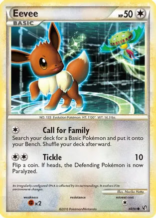 Pokemon: Eevee Reverse Holo Undaunted 48/90 - Light Play Main image