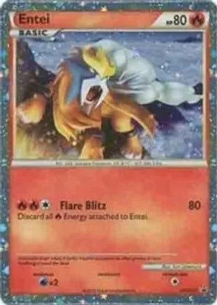 Pokemon: Entei Promo HGSS20 - Light Play Main image