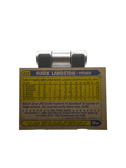 Topps Mark Langston