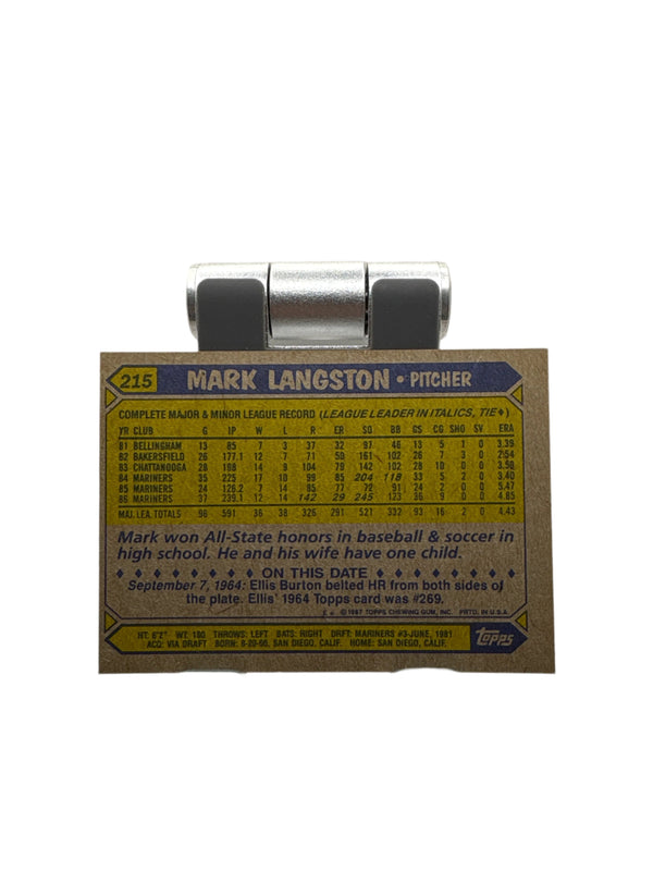 Topps Mark Langston