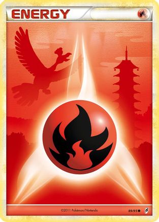 Fire Energy 089/95 - Call of Legends Holofoil