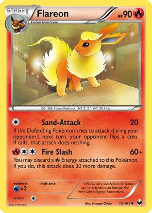 Flareon 012/108 - Dark Explorers