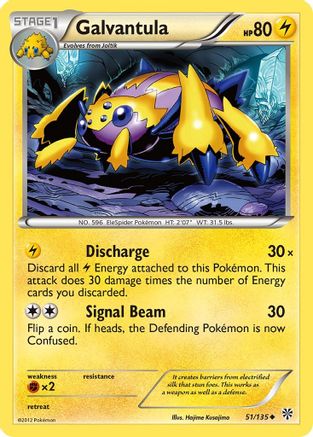 Galvantula 051/135 - Plasma Storm