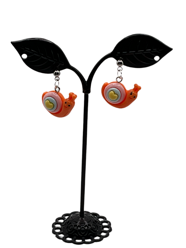 Snail Earrings Hover Image