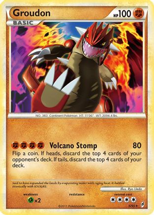 Groudon 006/95 - Call of Legends Holofoil