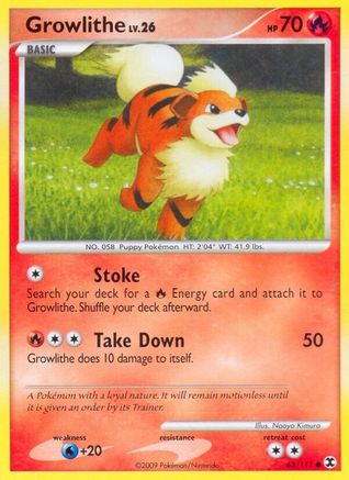 Growlithe 063/111 - Rising Rivals