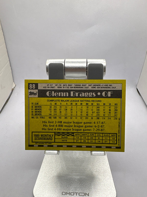 Topps Glenn Braggs