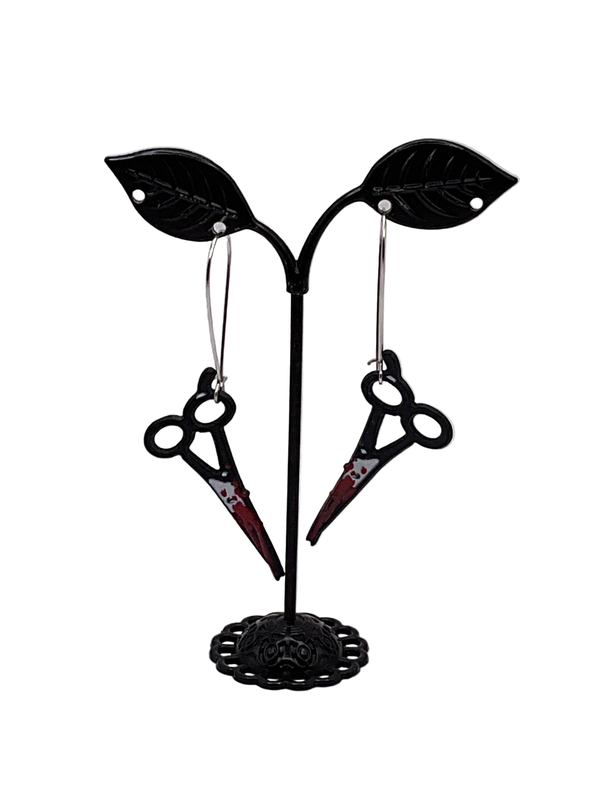 Bloody Sharp Object Earrings