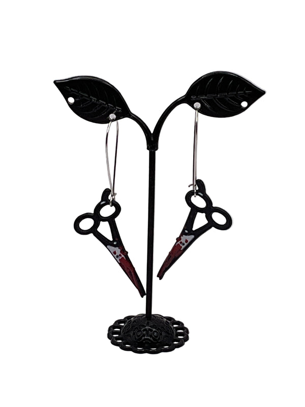 Bloody Sharp Object Earrings