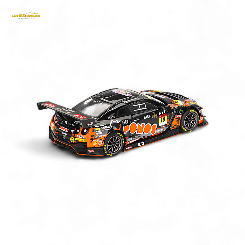 Mini-GT Nissan GT-R Nismo GT3 #10 "PONOS GAINER GT-R" 2023 SUPER GT SERIES #860 1:64 - Collectors World Toys