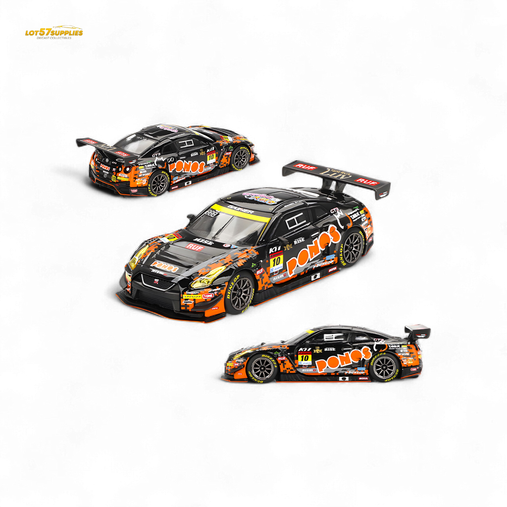 Mini-GT Nissan GT-R Nismo GT3 #10 "PONOS GAINER GT-R" 2023 SUPER GT SERIES #860 1:64 - Collectors World Toys