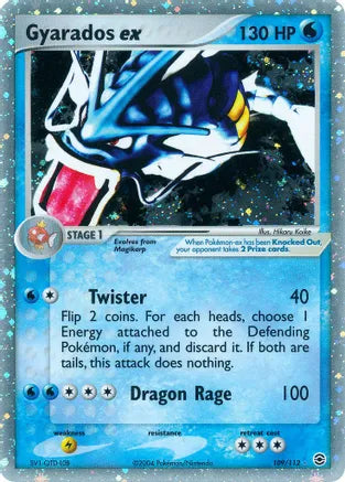 Pokemon: Gyarados ex Fire Red Leaf Green 109/112 - Near Mint Main image