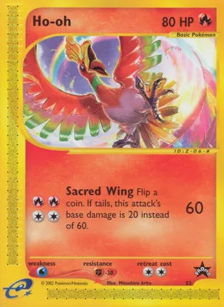 Pokemon: Ho-Oh Promo 52 - Moderate Play Main image