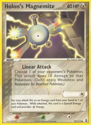 Holon's Magnemite 070/113 - Delta Species Reverse Holofoil