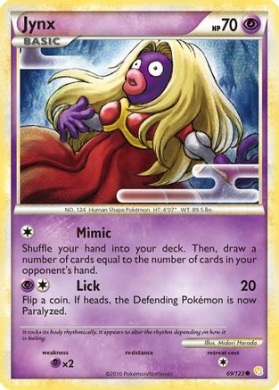 Jynx 069/123 - HeartGold SoulSilver
