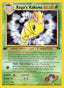 Koga's Kakuna 047/132 - Gym Challenge 1st Edition