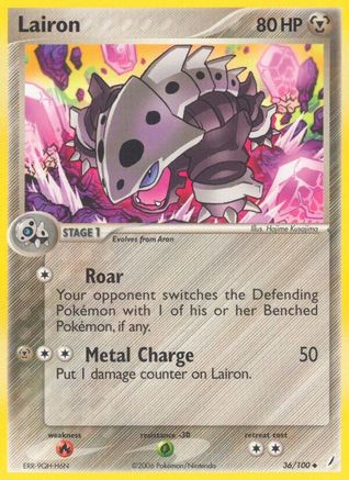 Lairon 036/100 - Crystal Guardians Reverse Holofoil