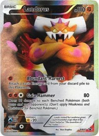 Landorus BW43/101 - Black and White Promos Holofoil