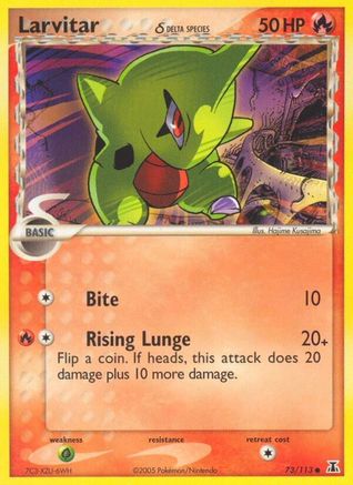 Larvitar (Delta Species) 073/113 - Delta Species