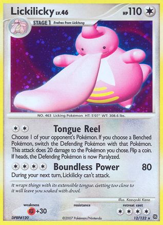 Lickilicky 012/132 - Secret Wonders Holofoil