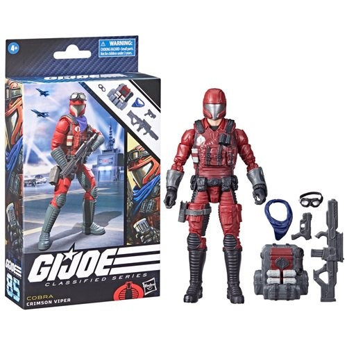 G.I. Joe Classified Series 6-Inch Action Figure - Select Figure(s) Cobra Crimson Viper