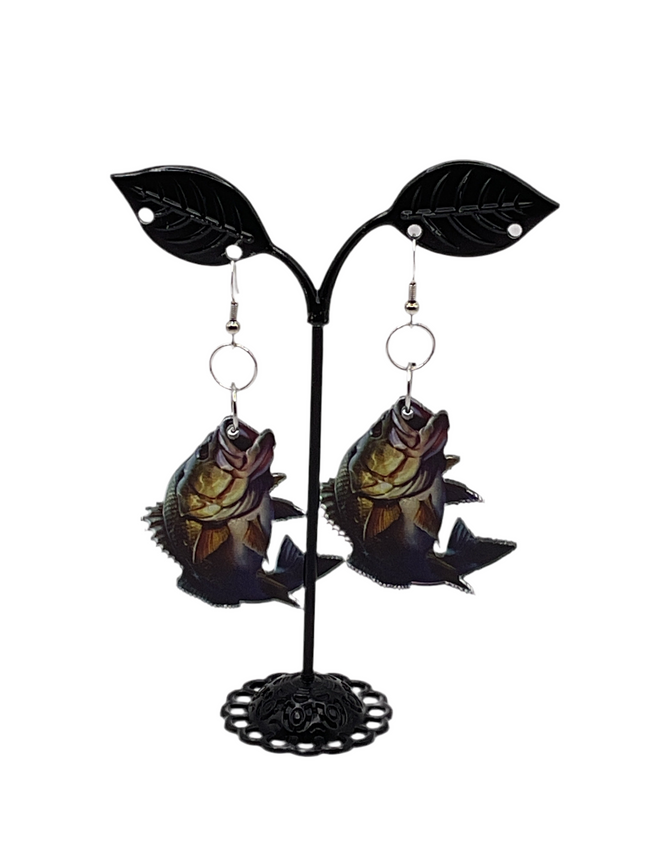 Fish earrings Hover Image