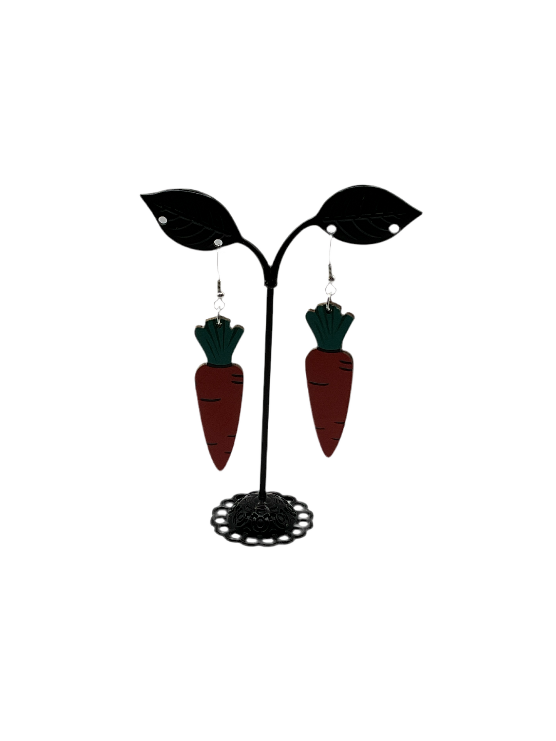 Carrot Earrings