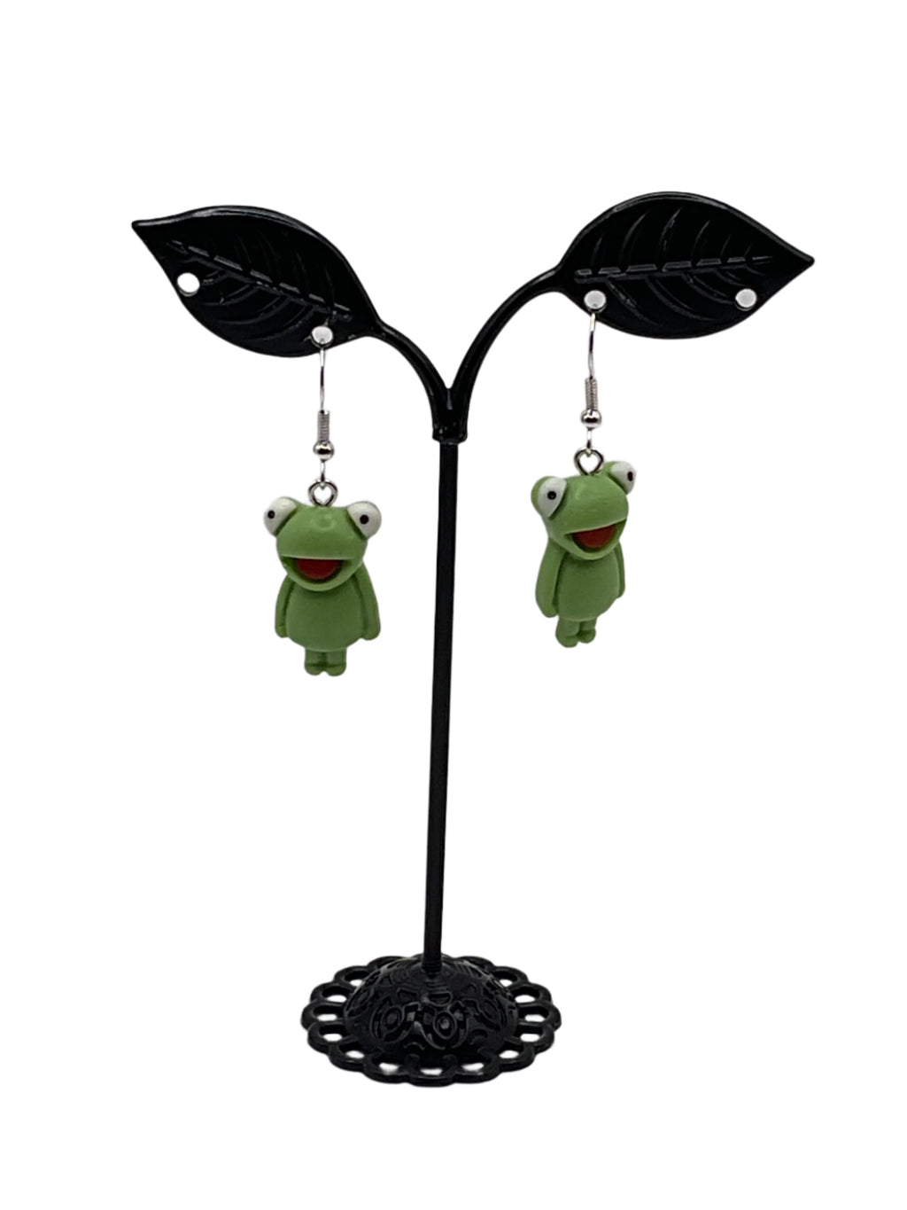 Frog earrings