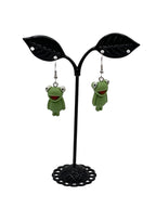 Frog earrings