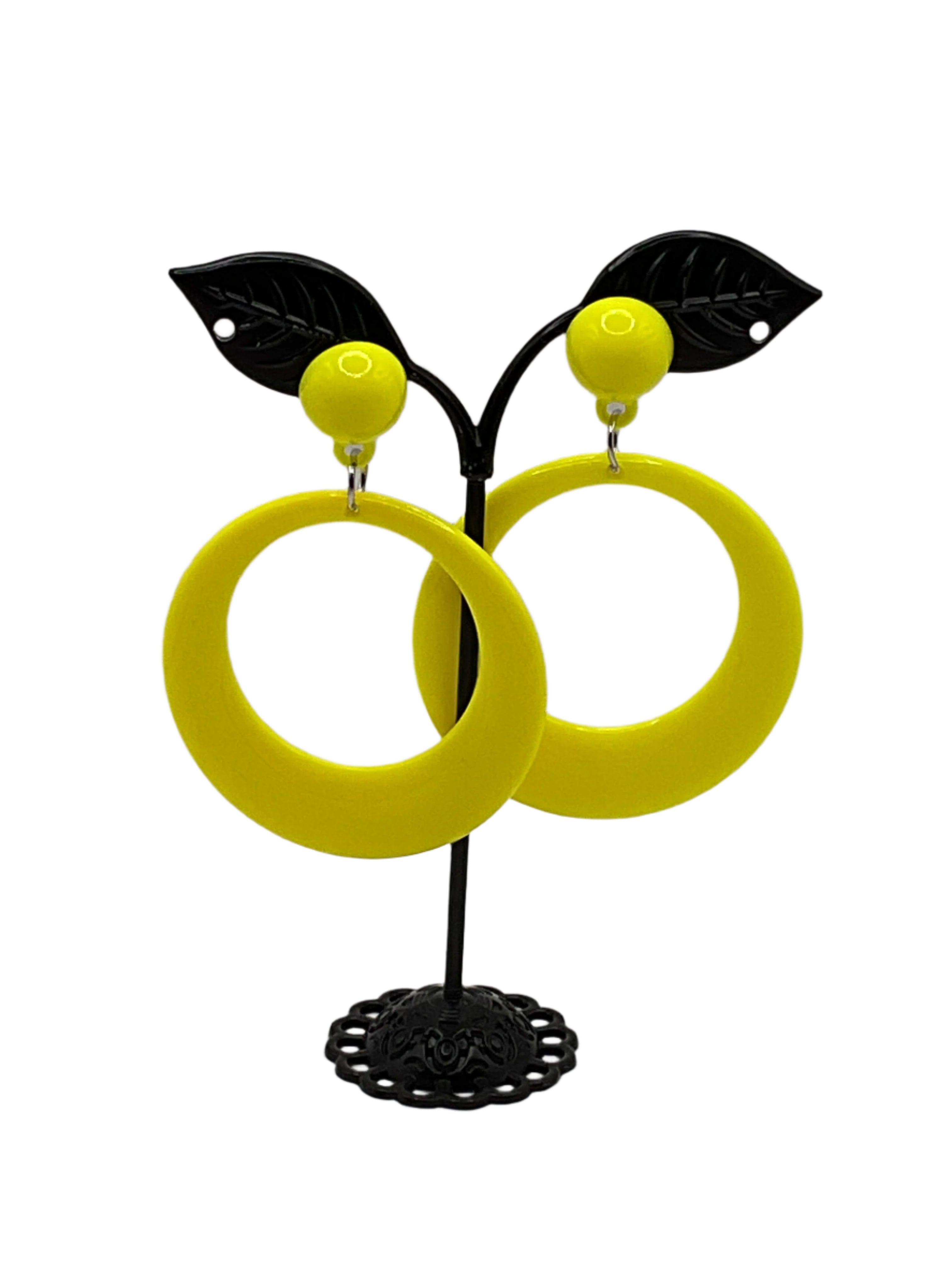 Large Colorful Earrings