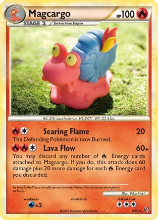 Magcargo 006/90 - Undaunted Holofoil