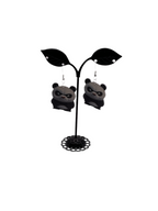 Mad panda earrings